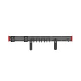 Maclean Organizer da parete per attrezzi in acciaio carico massimo 228 kg larghezza 1222 mm MC-179