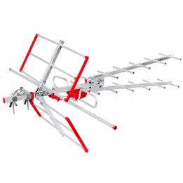 Maclean TV Sytems MCTV-855A Antenna terrestre direzionale per TV HD Standard esterna DVB-T/T2 H.265 HEVC