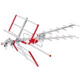 Maclean TV Sytems MCTV-855A Antenna terrestre direzionale per TV HD Standard esterna DVB-T/T2 H.265 HEVC