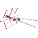 Maclean TV Sytems MCTV-855A Antenna terrestre direzionale per TV HD Standard esterna DVB-T/T2 H.265 HEVC
