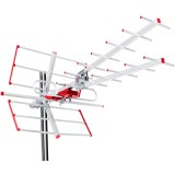 Maclean TV Sytems MCTV-855A Antenna terrestre direzionale per TV HD Standard esterna DVB-T/T2 H.265 HEVC