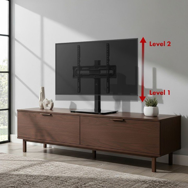 Maclean supporto universale TV per mobile RTV max. 35 kg 20 gradi rotazione per 32-55 TV MC-132