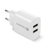 Caricabatterie EVERACTIVE 2 x USB 2.4A bianco