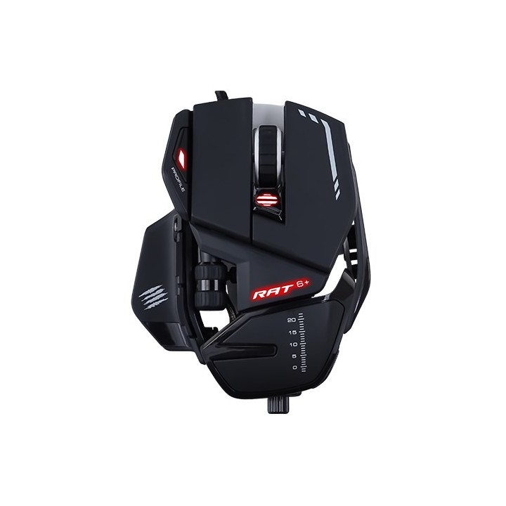 Mad Catz R.A.T. 6+ mouse destrorso USB Type-A ottico 12000 DPI