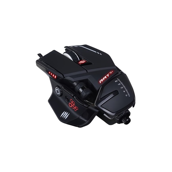Mad Catz R.A.T. 6+ mouse destrorso USB Type-A ottico 12000 DPI