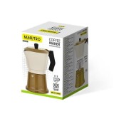 Moka in alluminio MR-1657-3-BEIGE MAESTRO