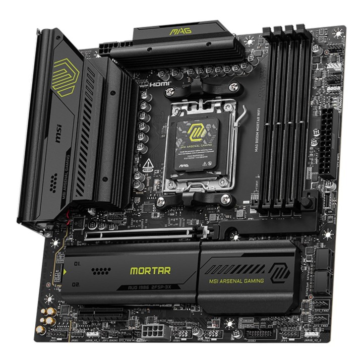 MSI MAG B850M MORTAR WIFI scheda madre AMD B850 Socket AM5 micro ATX