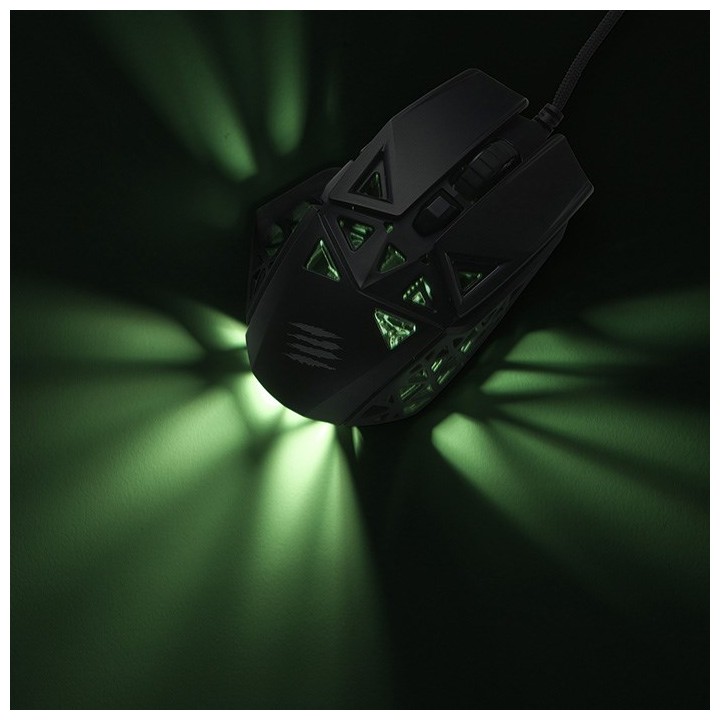 Mad Catz M.O.J.O. M1 mouse destrorso ottico 12000 DPI