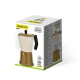 Moka in alluminio MR-1657-9-BEIGE MAESTRO