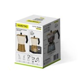 Moka in alluminio MR-1657-9-BEIGE MAESTRO