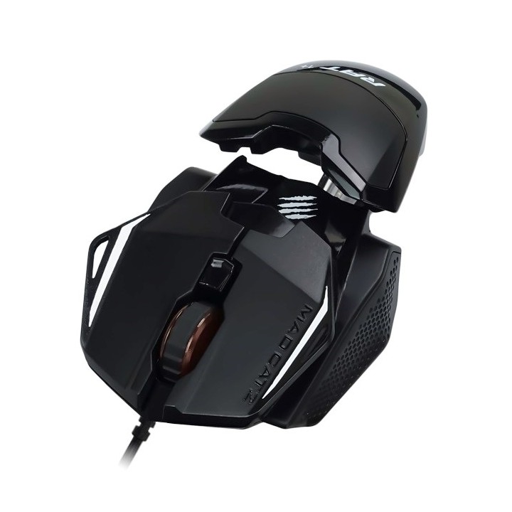 Mad Catz R.A.T. 1+ mouse gaming destrorso USB Type-A ottico 2000 DPI
