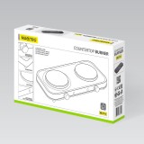 Piastra elettrica doppia 2000W MR-771-2 MAESTRO