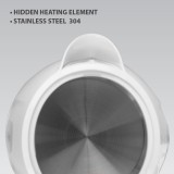 Bollitore elettrico MAESTRO MR013 1 L 1100 W (MR-013-GREEN) Verde Bianco