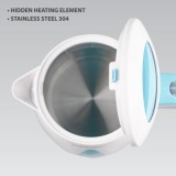 Bollitore elettrico MAESTRO MR-031-BLUE 1.7 L 2200 W