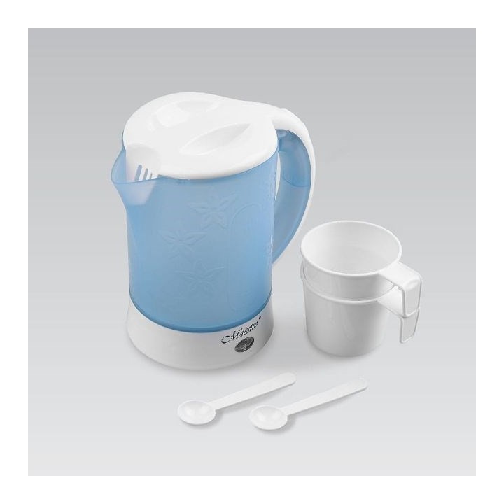 Bollitore elettrico Feel-Maestro MR010 0.6 L Blu Bianco 600 W