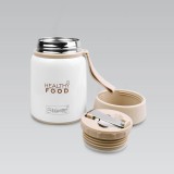 Thermos per il pranzo Maestro MR-1646-53 530 ml bianco