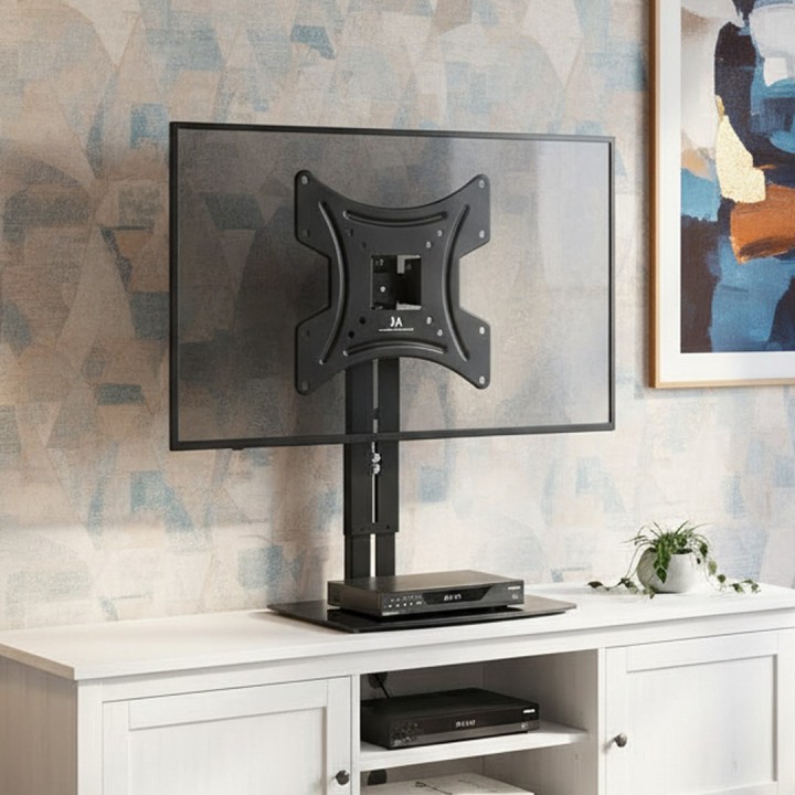 MACLEAN supporto a parete per TV con ripiano MC-451