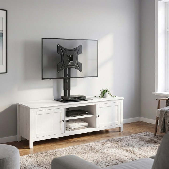 MACLEAN supporto a parete per TV con ripiano MC-451