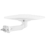 Maclean DVB-T/T2 HEVC antenna omnidirezionale attiva per camper supporto centrale cavo MCTV-104