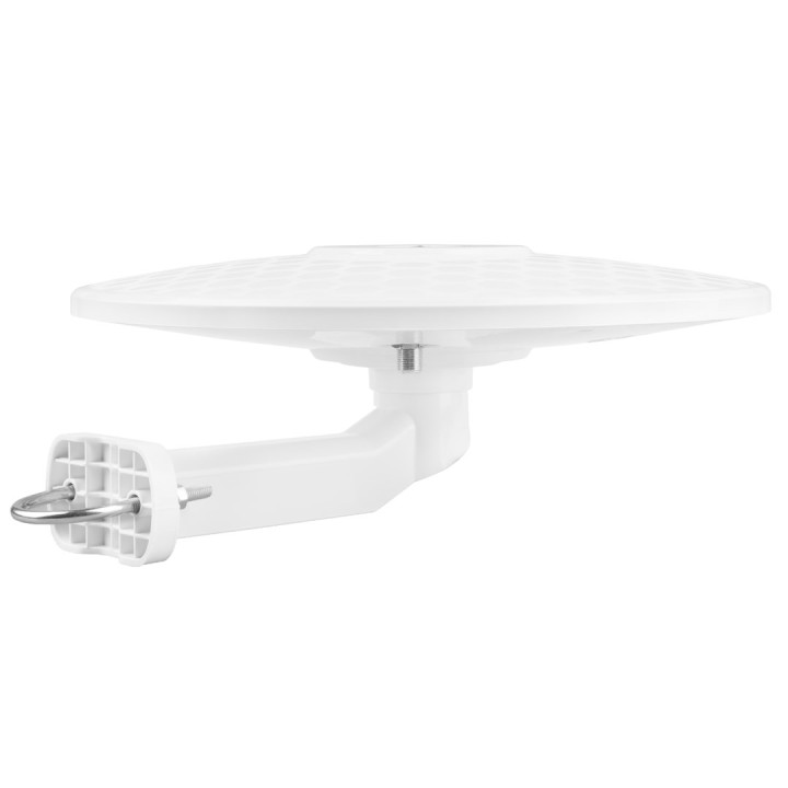 Maclean DVB-T/T2 HEVC antenna omnidirezionale attiva per camper supporto centrale cavo MCTV-104