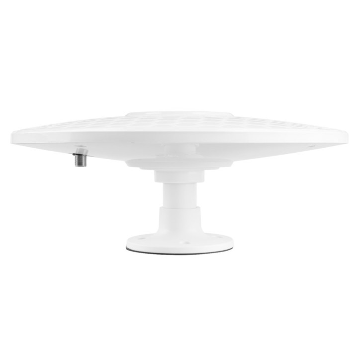 Maclean DVB-T/T2 HEVC antenna omnidirezionale attiva per camper supporto centrale cavo MCTV-104