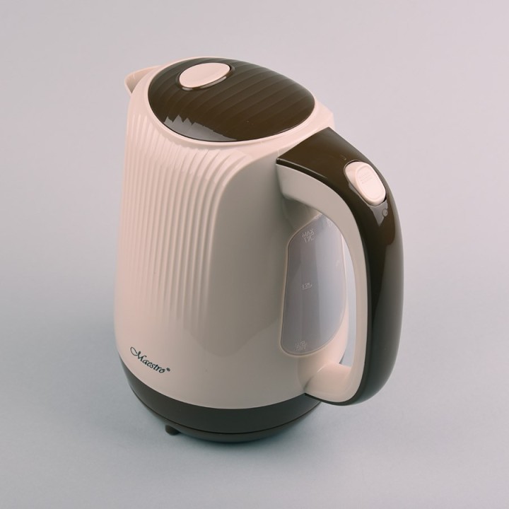 Bollitore elettrico Maestro MR042 beige 1.7 L Beige Marrone 2200 W