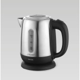 MAESTRO MR-027 bollitore elettrico 1.2 L 1630 W acciaio nero