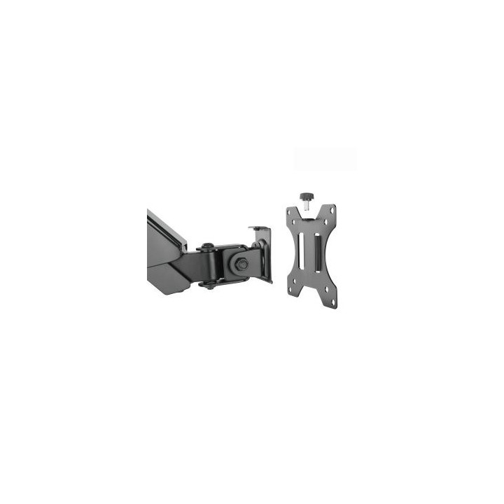 Maclean MC-775 staffa/supporto monitor 81.3 cm (32 ) grigio scrivania
