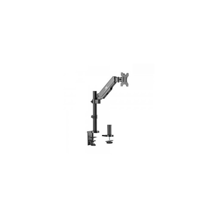 Maclean MC-775 staffa/supporto monitor 81.3 cm (32 ) grigio scrivania