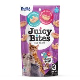 INABA Juicy Bites gamberetto e frutti di mare - snack per gatti - 3x11 3 g