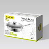 Padella con coperchio MAESTRO MR-1216 28 cm (MR-1216-28)