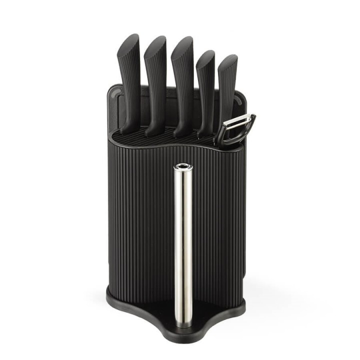 Set di coltelli da cucina MAESTRO MR-1413 Set coltelli (MR-1413-BLACK) nero
