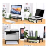 Maclean MC-946 supporto monitor laptop 13 - 32 regolazione altezza 3 livelli con cassetto fino a 20kg robusto ventilato