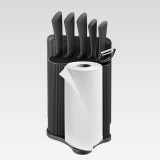 Set di coltelli da cucina MAESTRO MR-1413 Set coltelli (MR-1413-BLACK) nero