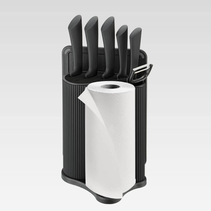 Set di coltelli da cucina MAESTRO MR-1413 Set coltelli (MR-1413-BLACK) nero