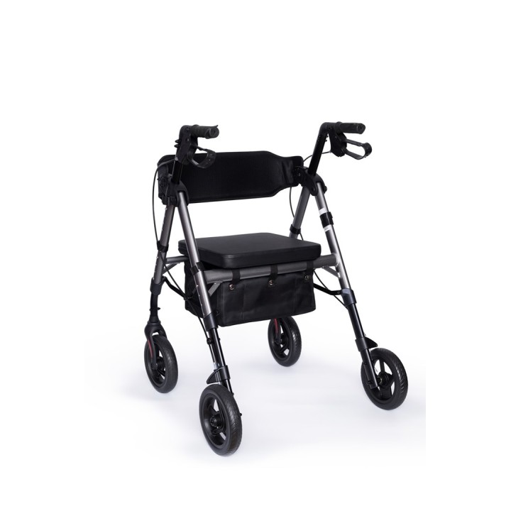 REHAFUND Deambulatore a quattro ruote Marsylia RF-617/G grafite