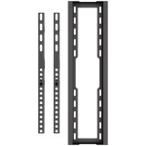 Maclean TV supporto / staffa max VESA 600x400 37-86 fino a 45 kg nero regolazione inclinazione 0°–8° MC-188