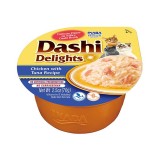 INABA Dashi Delights brodo di pollo e tonno - snack per gatti - 70g