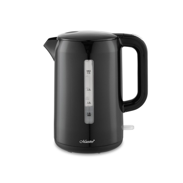 Maestro MR-022 Bollitore elettrico 2.2 L 2200 W (MR-022-BLACK) Nero