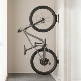 Maclean Portabici a parete / gancio carico massimo 35 kg angolo inclinazione regolabile acciaio MC-171