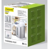 Maestro MR-084 Pentola a vapore 4.5 L acciaio inossidabile bianca