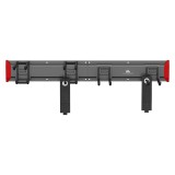 Maclean Organizer da parete per attrezzi in acciaio carico massimo 136 kg larghezza 816 mm MC-178