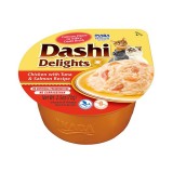 INABA Dashi Delights brodo di pollo, tonno e salmone - snack per gatti - 70g