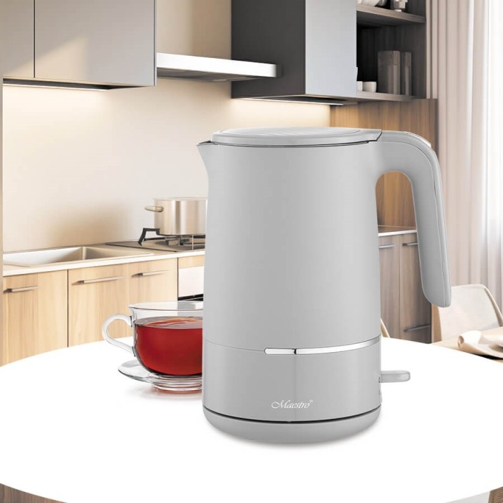 Maestro MR-037 Bollitore elettrico 1.7 L 1800 W (MR-037-GREY) Grigio