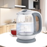 Maestro MR-056-Grey Bollitore elettrico in vetro 1.7 L