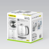 Maestro MR-056-Grey Bollitore elettrico in vetro 1.7 L