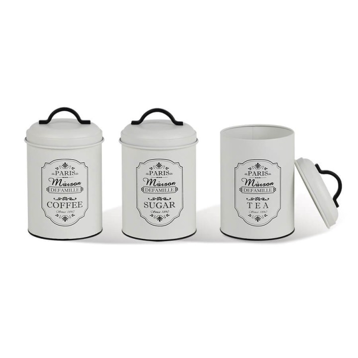 Maestro MR-1771 Paris Maison - set di contenitori 3 pezzi