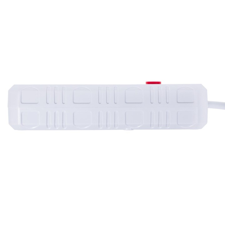 Maclean multipresa 4 prese cavo prolunga + 3xUSB 110-240V AC 50/60Hz 2.1A max 2500W 3m bianco MCE393 W