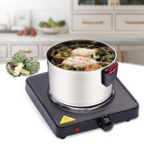 Maestro MR-771-1 piastra 1000W nera da bancone piastra sigillata 1 zona