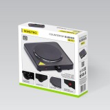 Maestro MR-771-1 piastra 1000W nera da bancone piastra sigillata 1 zona